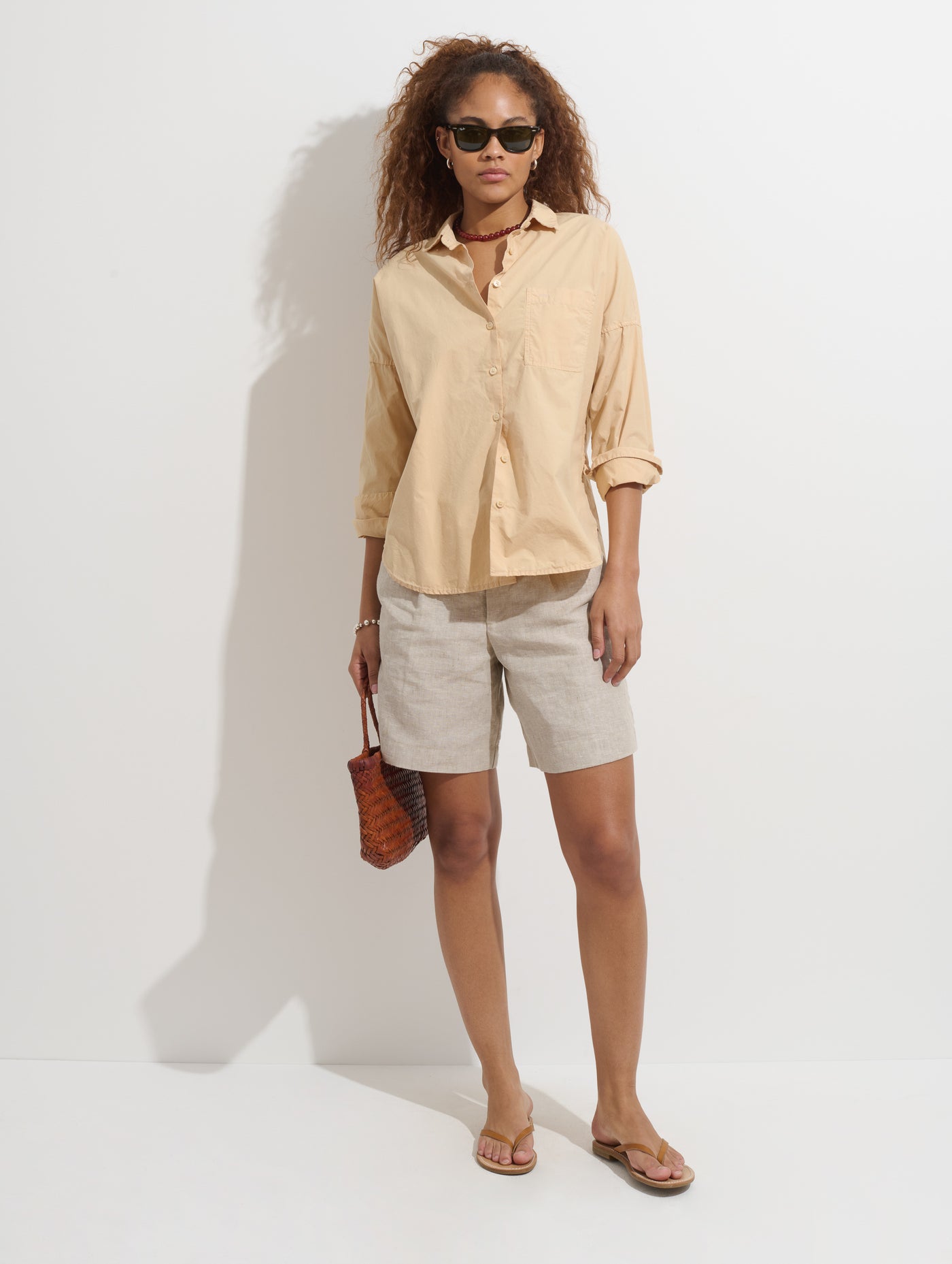 Jo Shirt In Botanical Dye