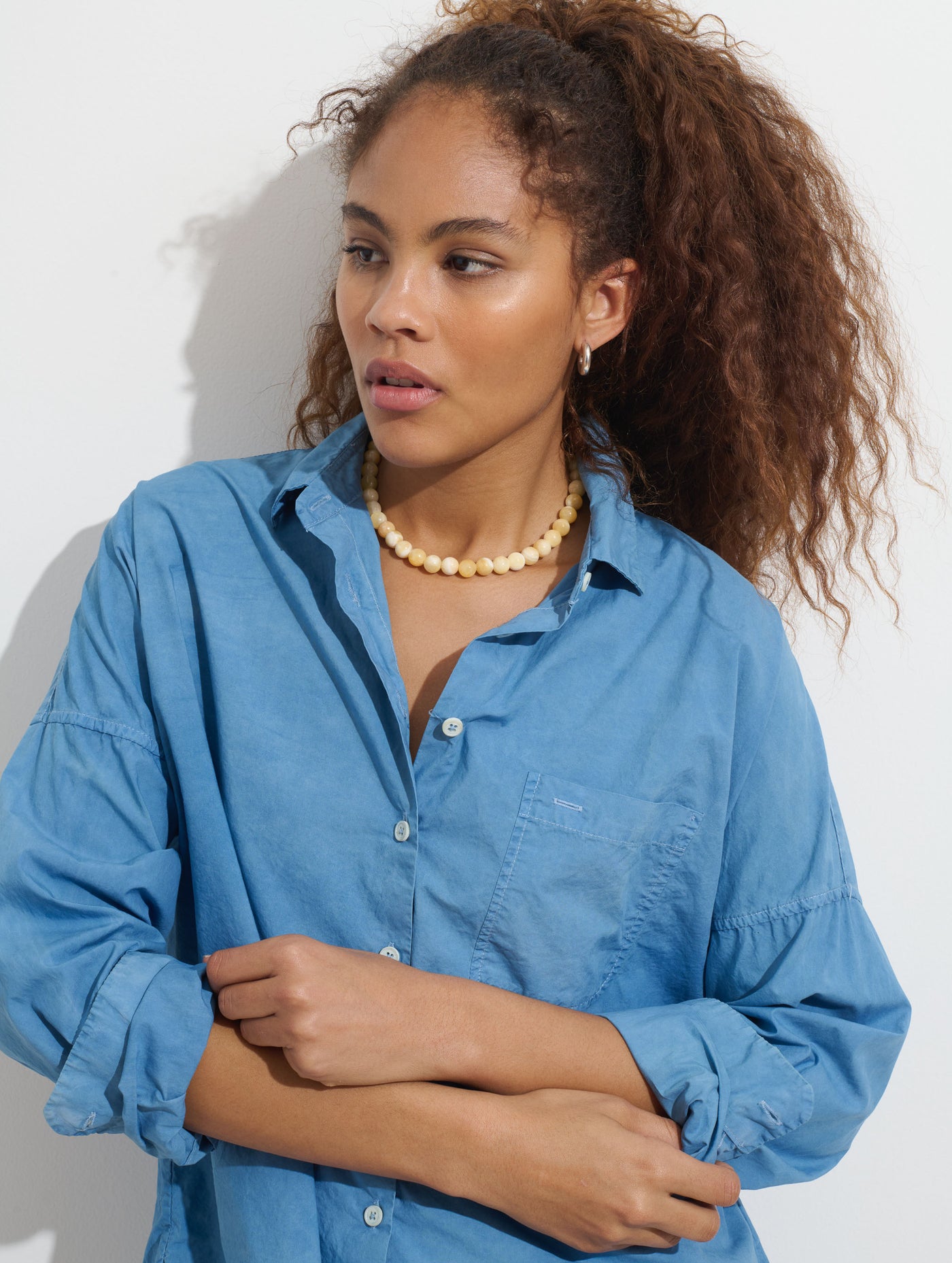 Jo Shirt In Botanical Dye