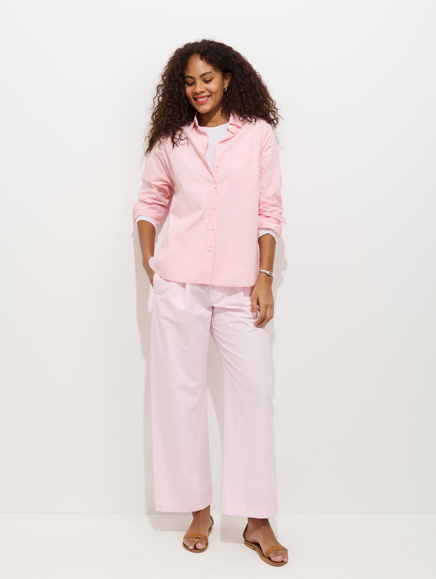 Jo Shirt In Cotton Poplin