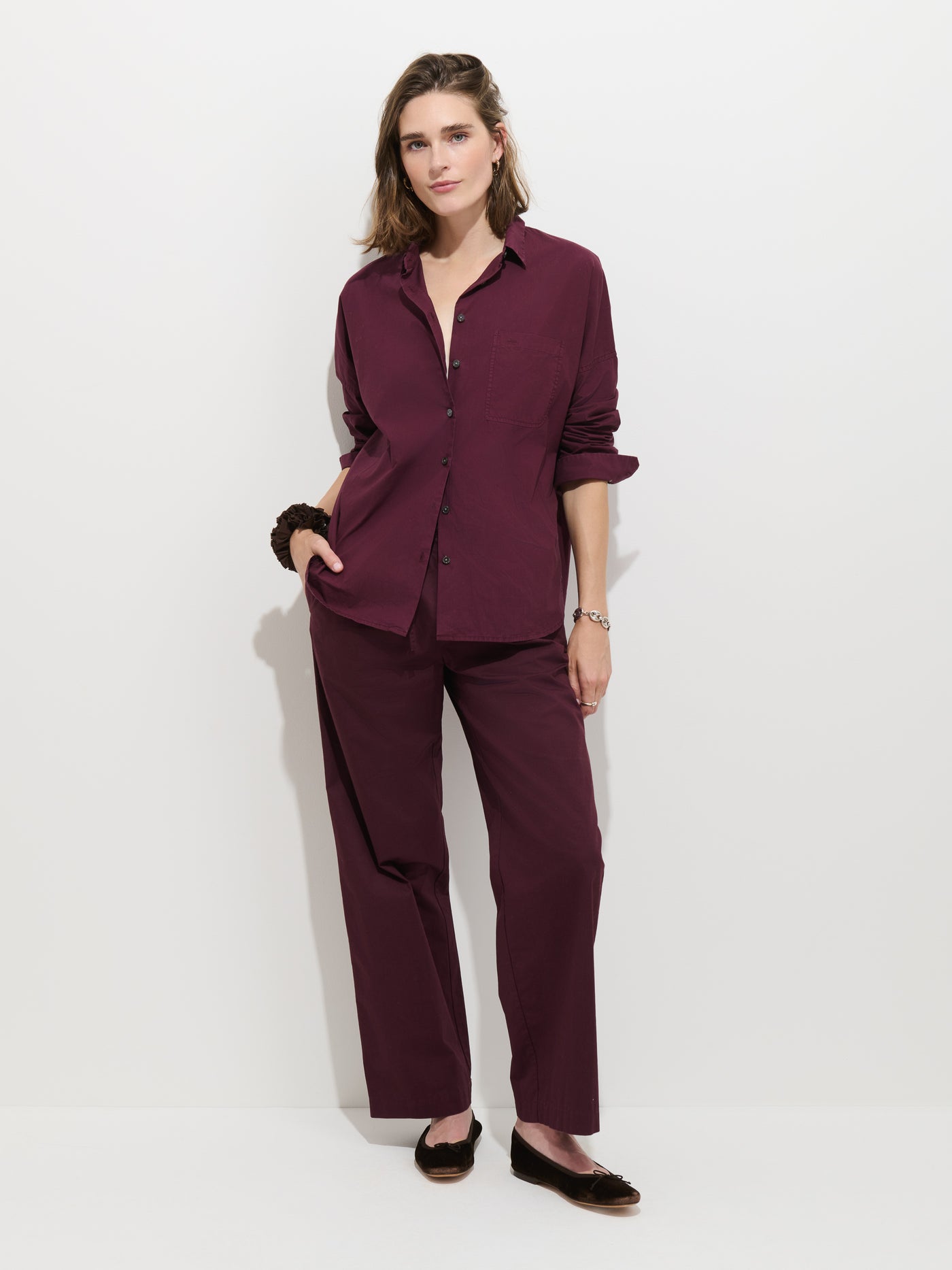 Hudson Pant In Cotton Twill