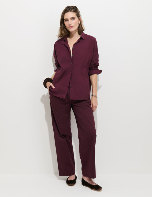 Hudson Pant In Cotton Twill