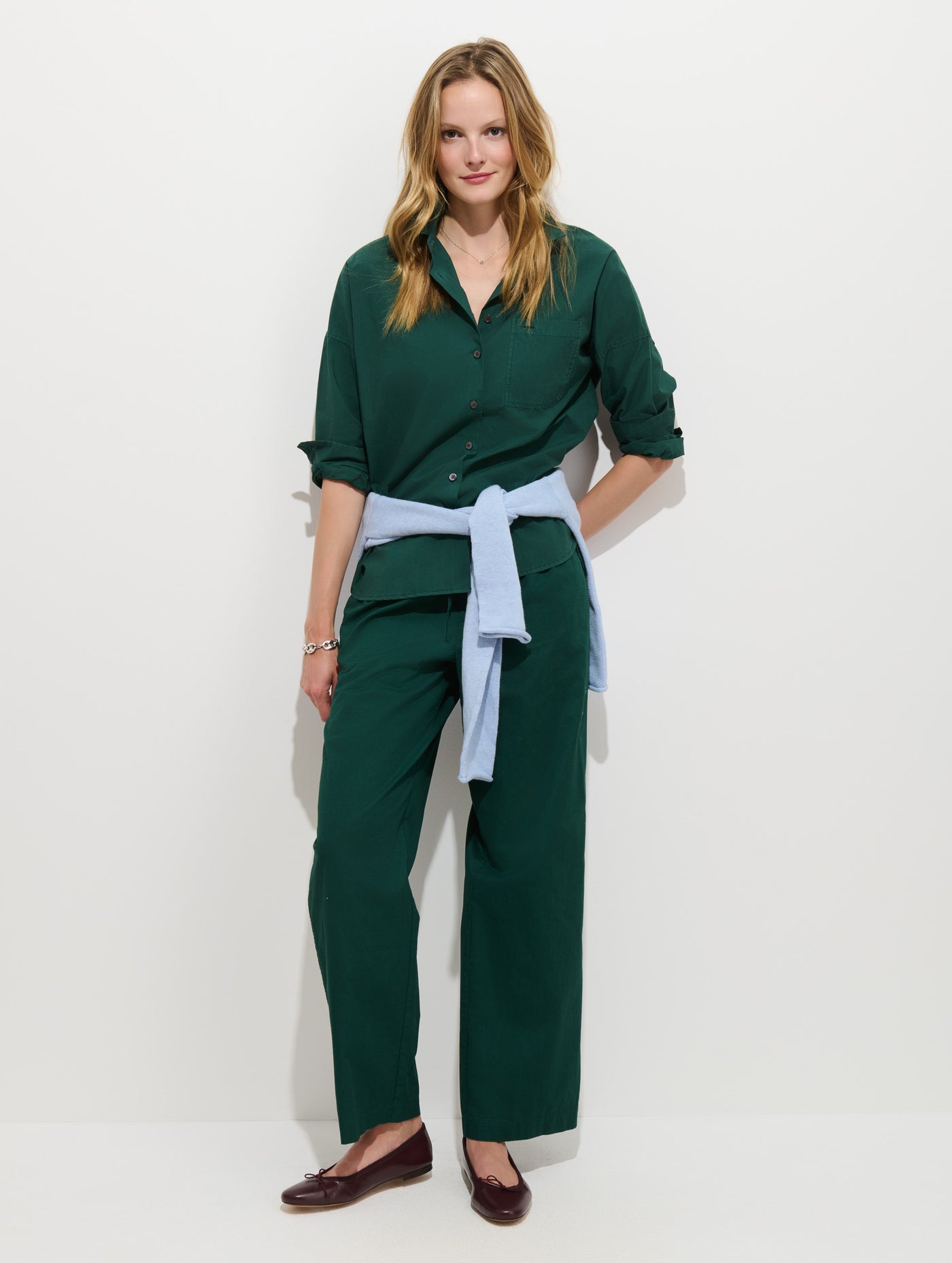 Hudson Pant In Cotton Twill