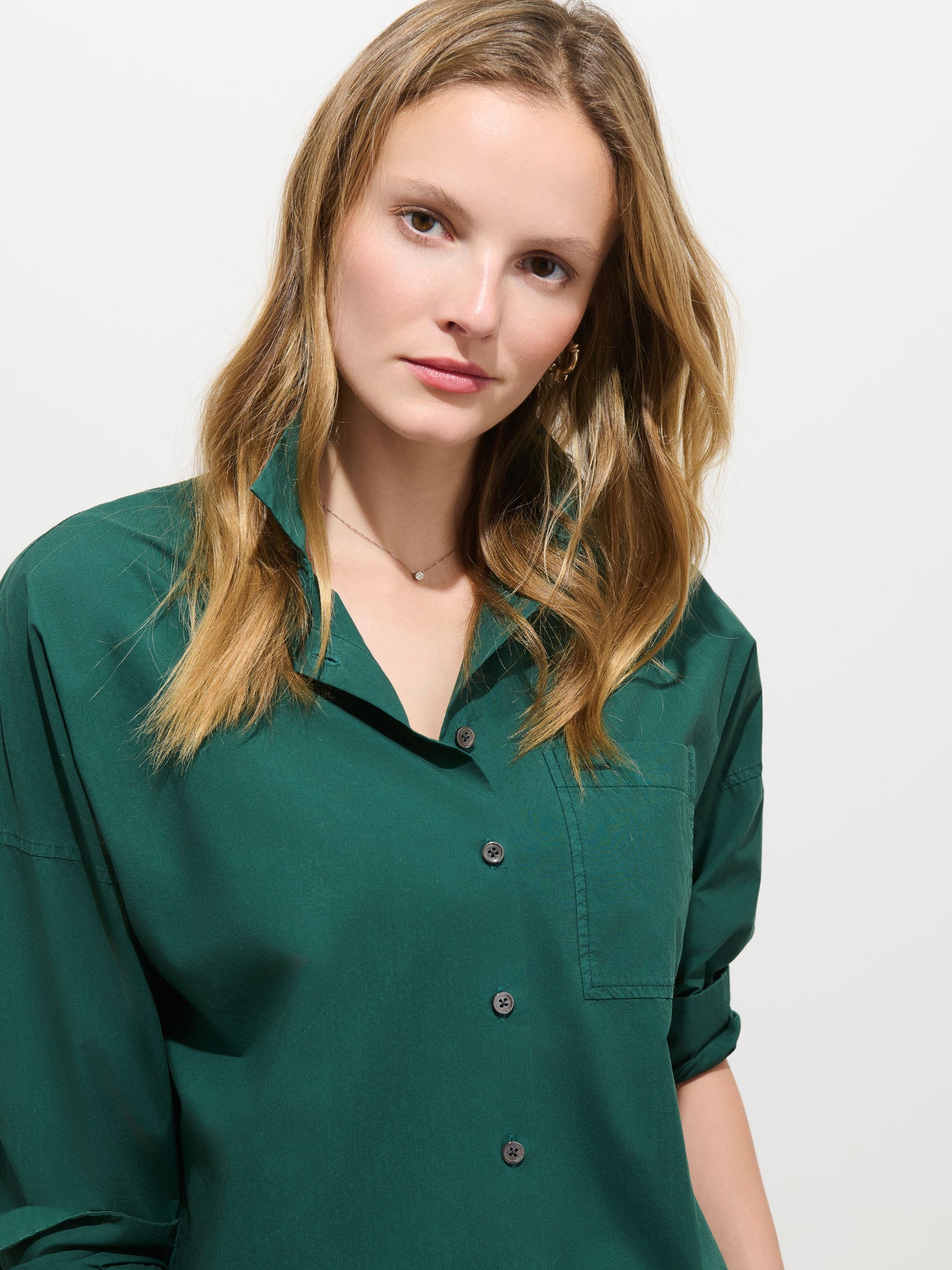 Jo Shirt In Cotton Poplin