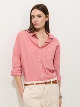 Jo Shirt In Cotton Poplin