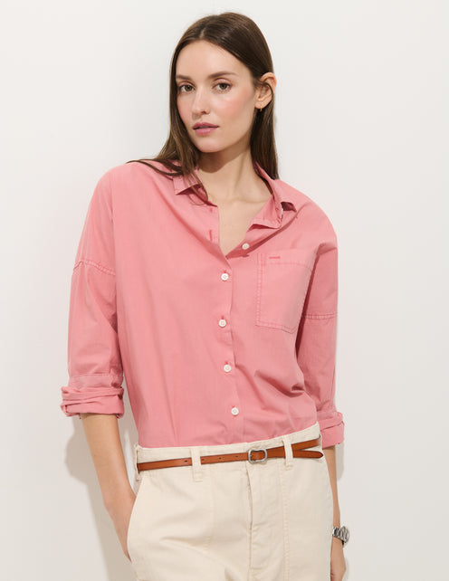 Jo Shirt In Cotton Poplin