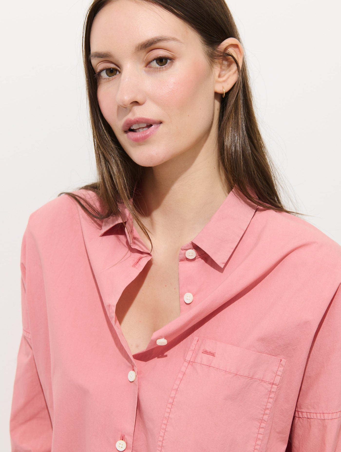 Jo Shirt In Cotton Poplin