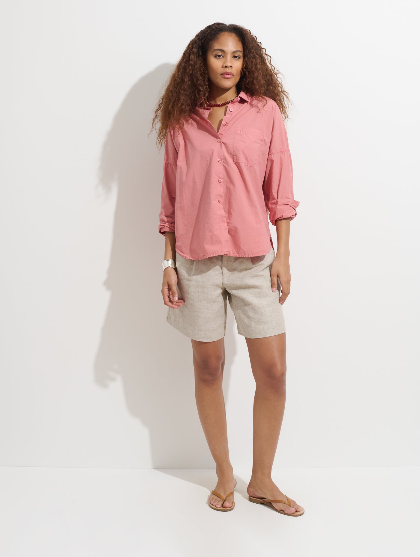 Jo Shirt In Botanical Dye