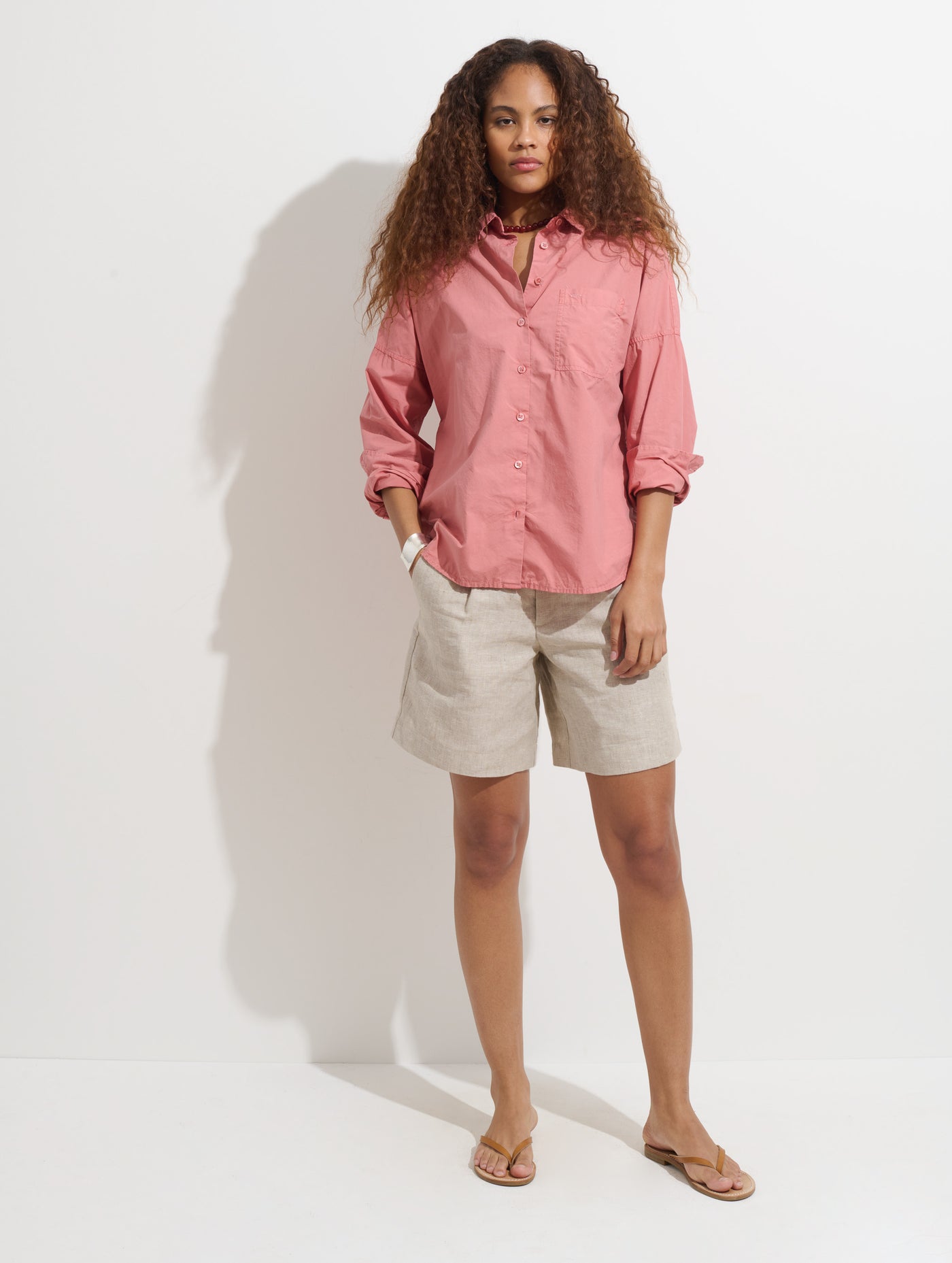 Jo Shirt In Botanical Dye