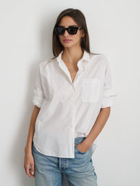Jo Shirt In Cotton Poplin