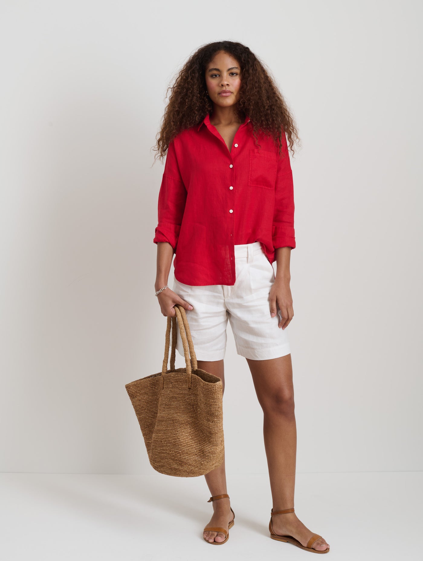 Jo Shirt In Linen