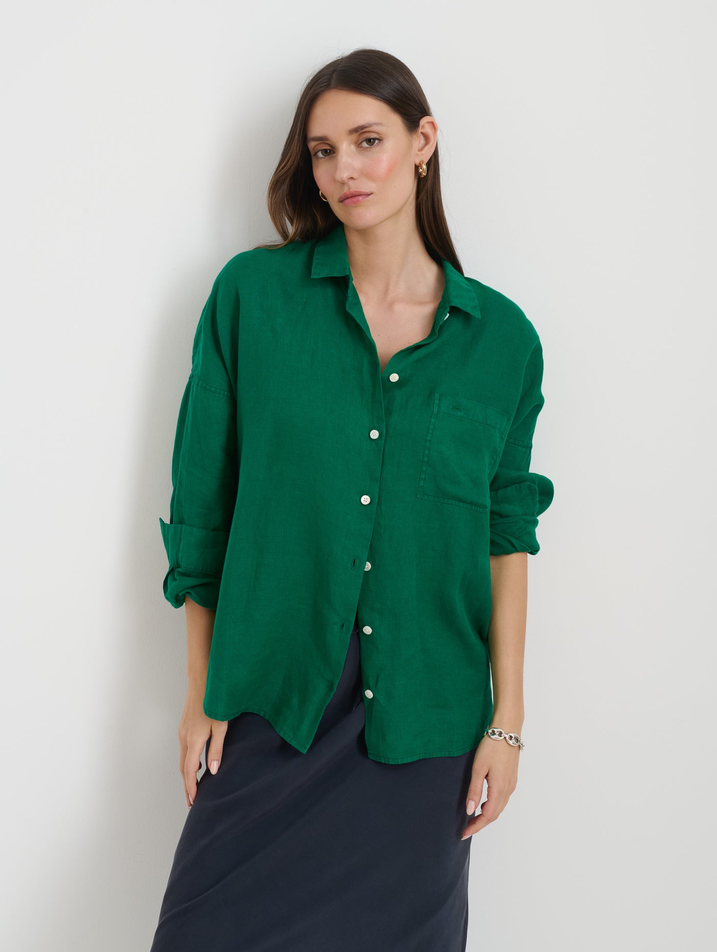 Jo Shirt In Linen