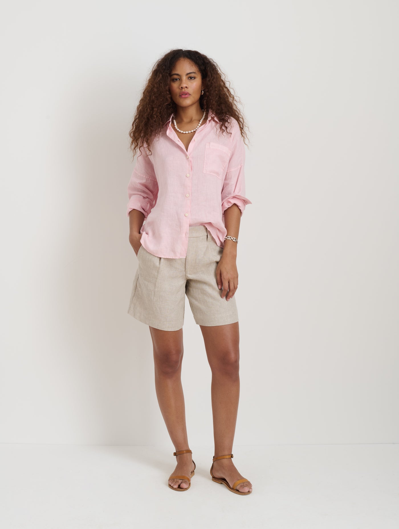 Jo Shirt In Linen