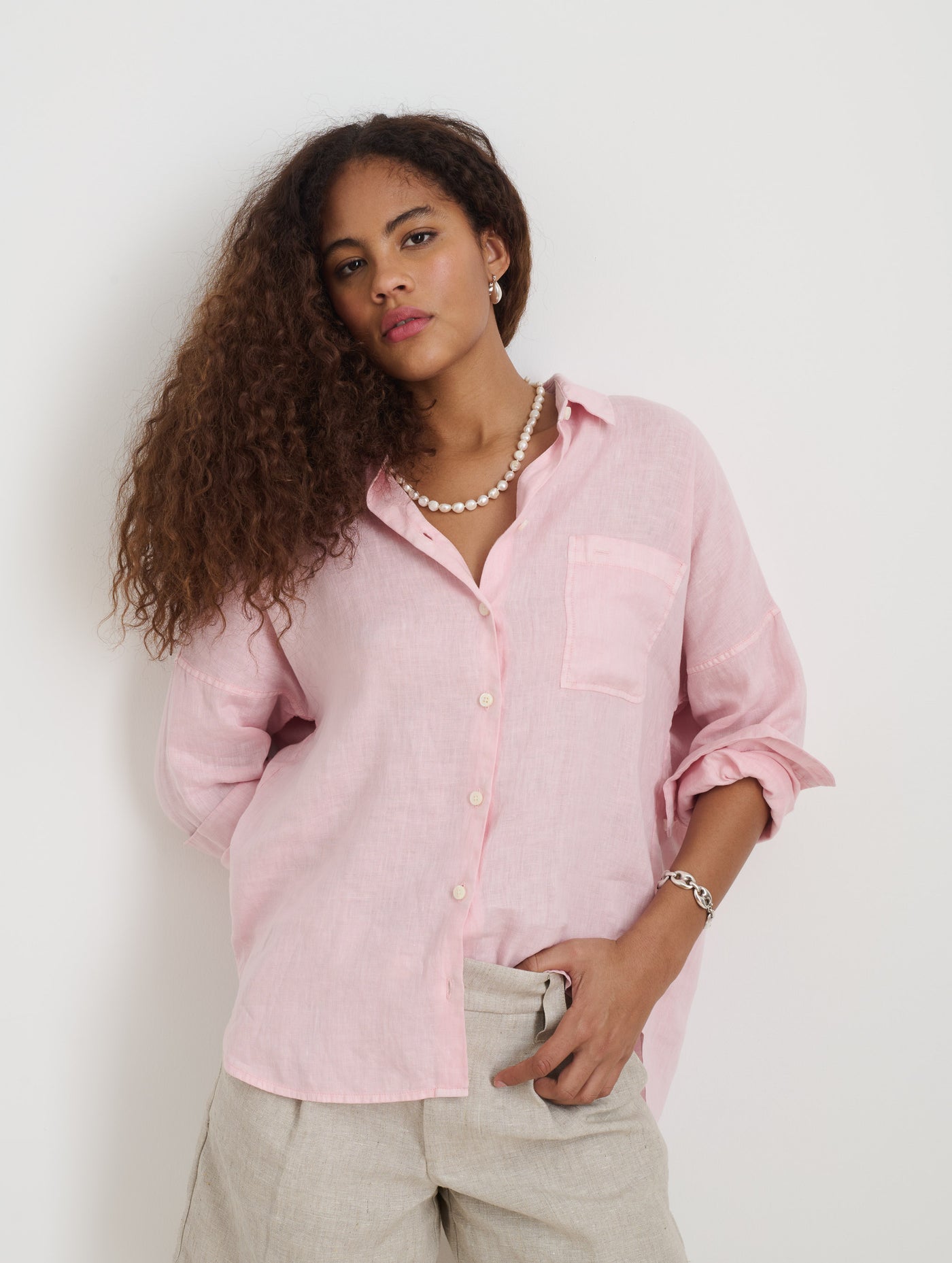 Jo Shirt In Linen