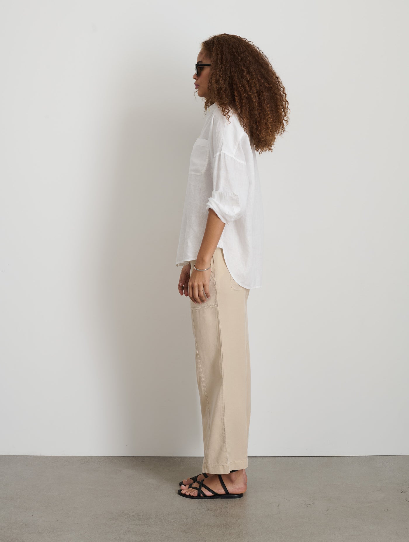 The Jo Shirt In Linen