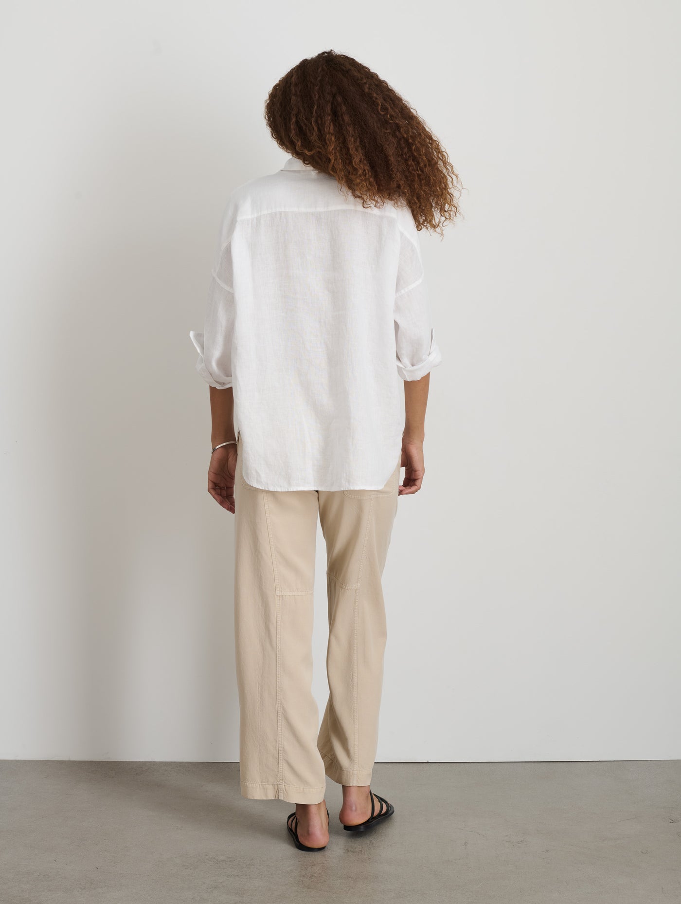 The Jo Shirt In Linen