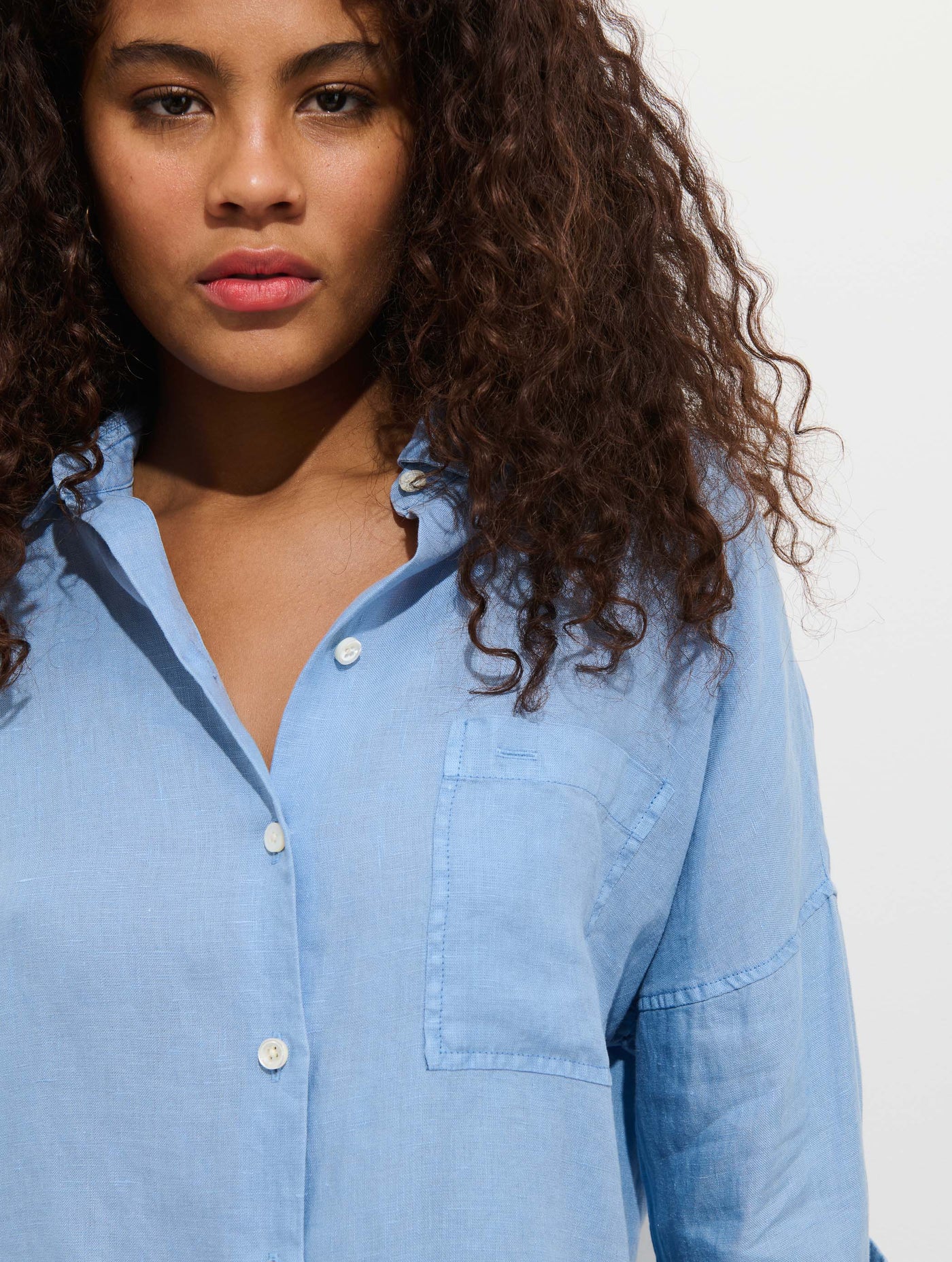 The Jo Shirt In Linen