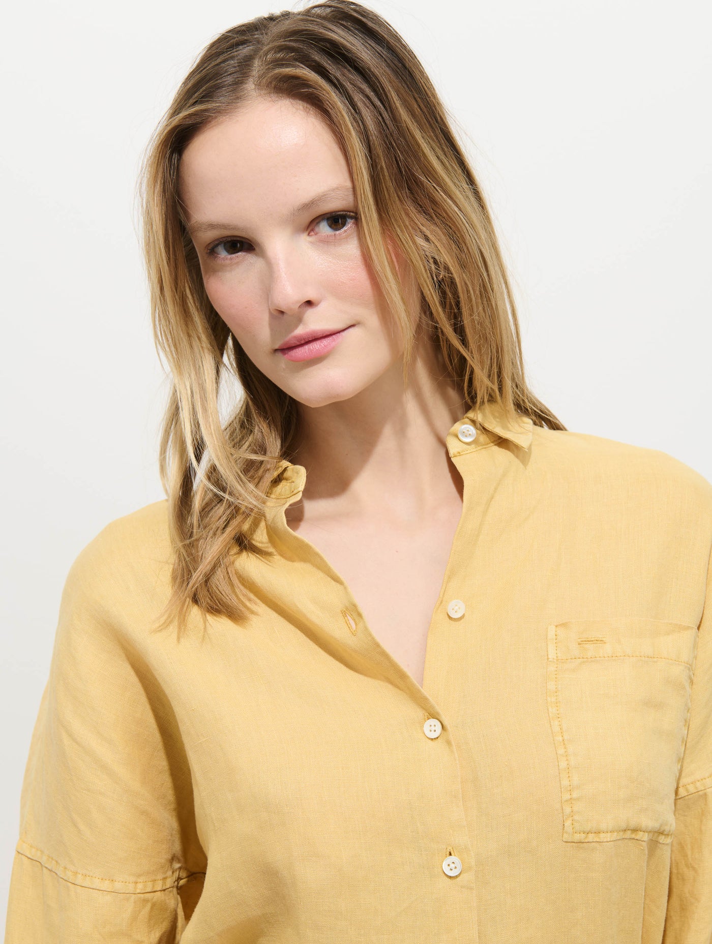 The Jo Shirt In Linen