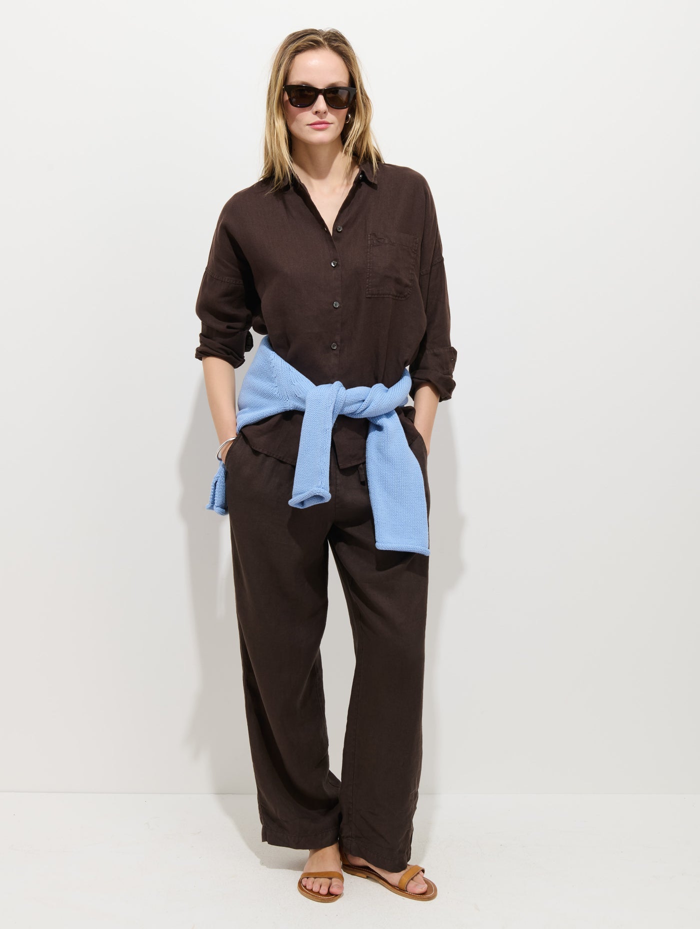 The Jo Shirt In Linen