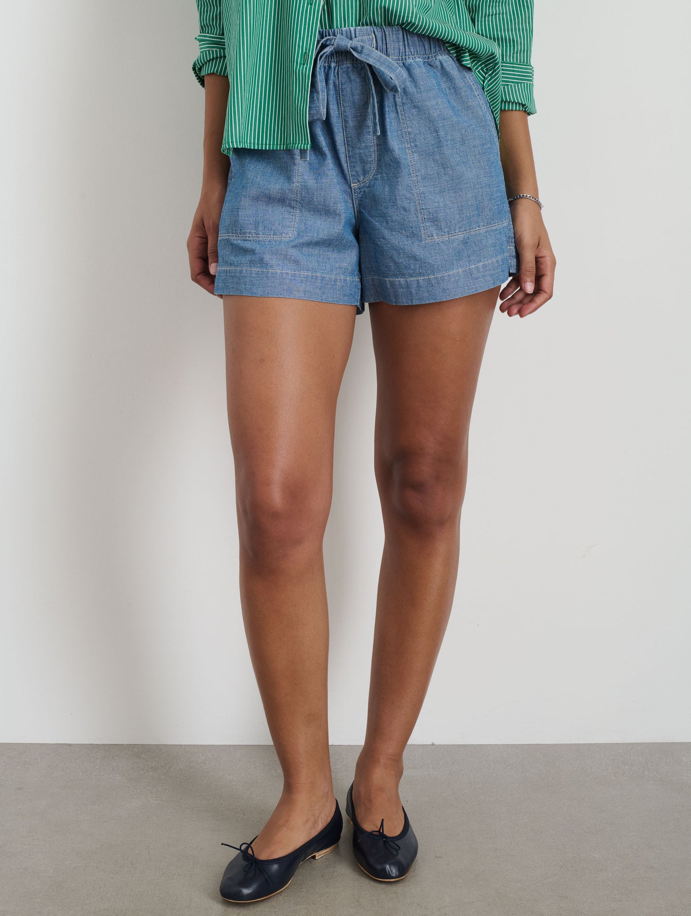 Porselli x Alex Mill Ballet Flat