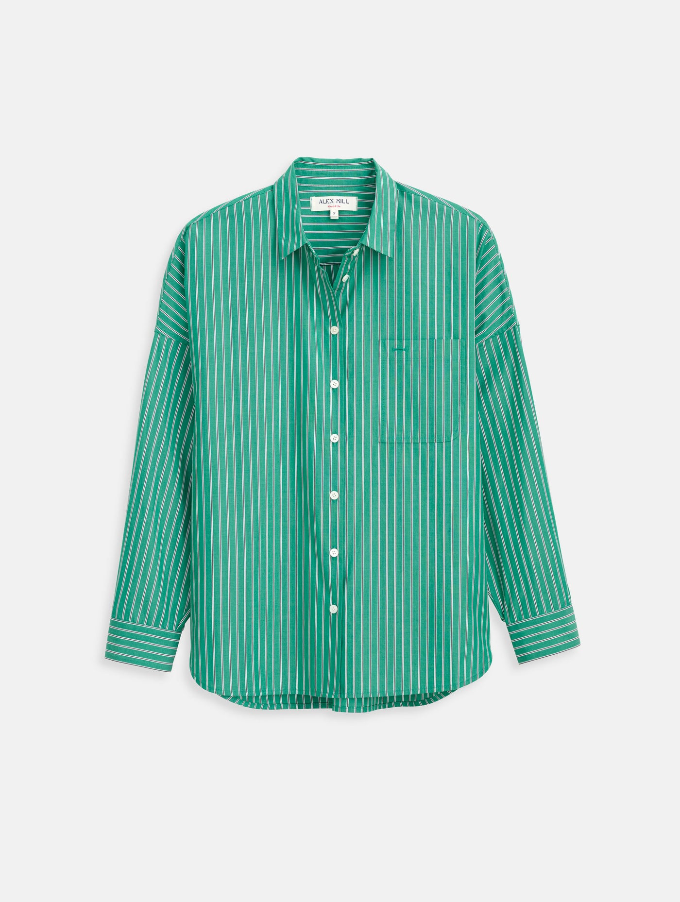 Jo Striped Shirt In Cotton Poplin