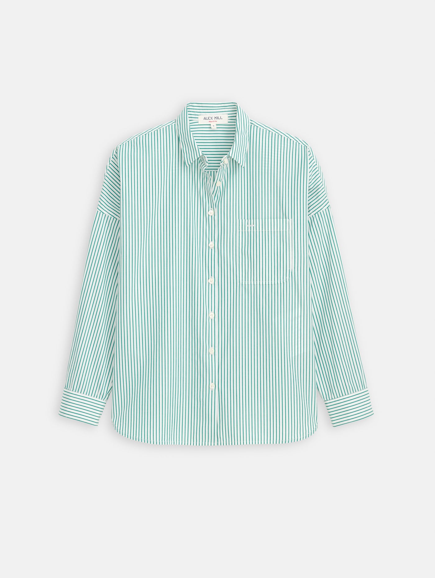 Jo Striped Shirt In Cotton Poplin
