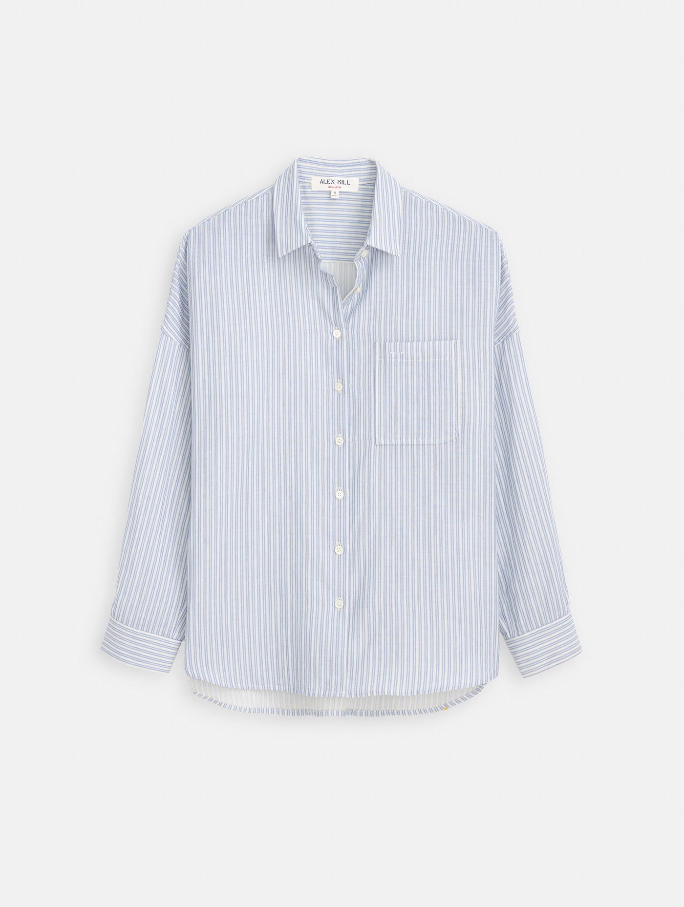 Jo Shirt In Double Gauze Stripe