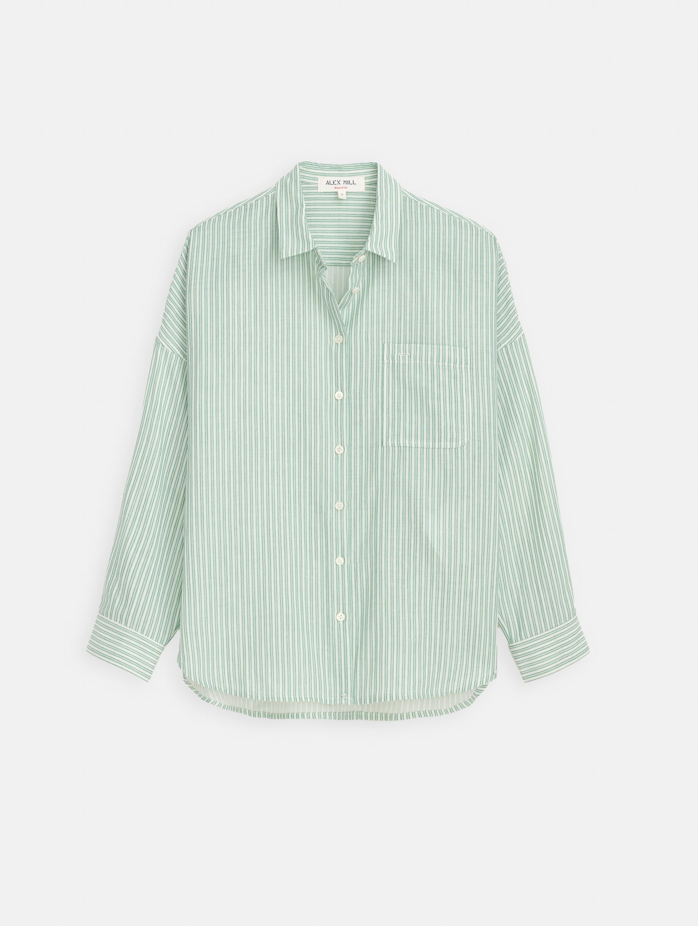 Jo Shirt In Double Gauze Stripe