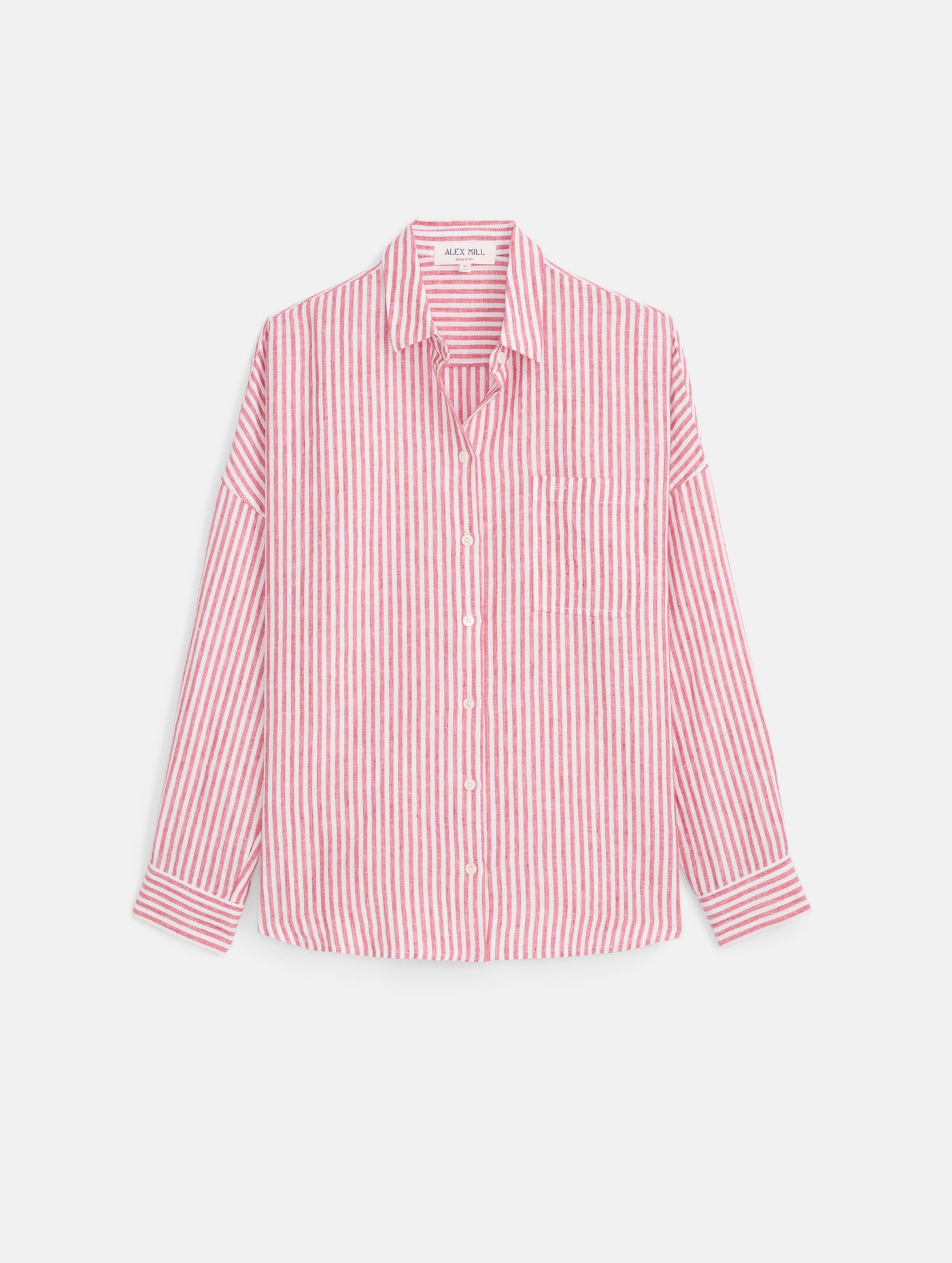 Jo Striped Shirt In Linen