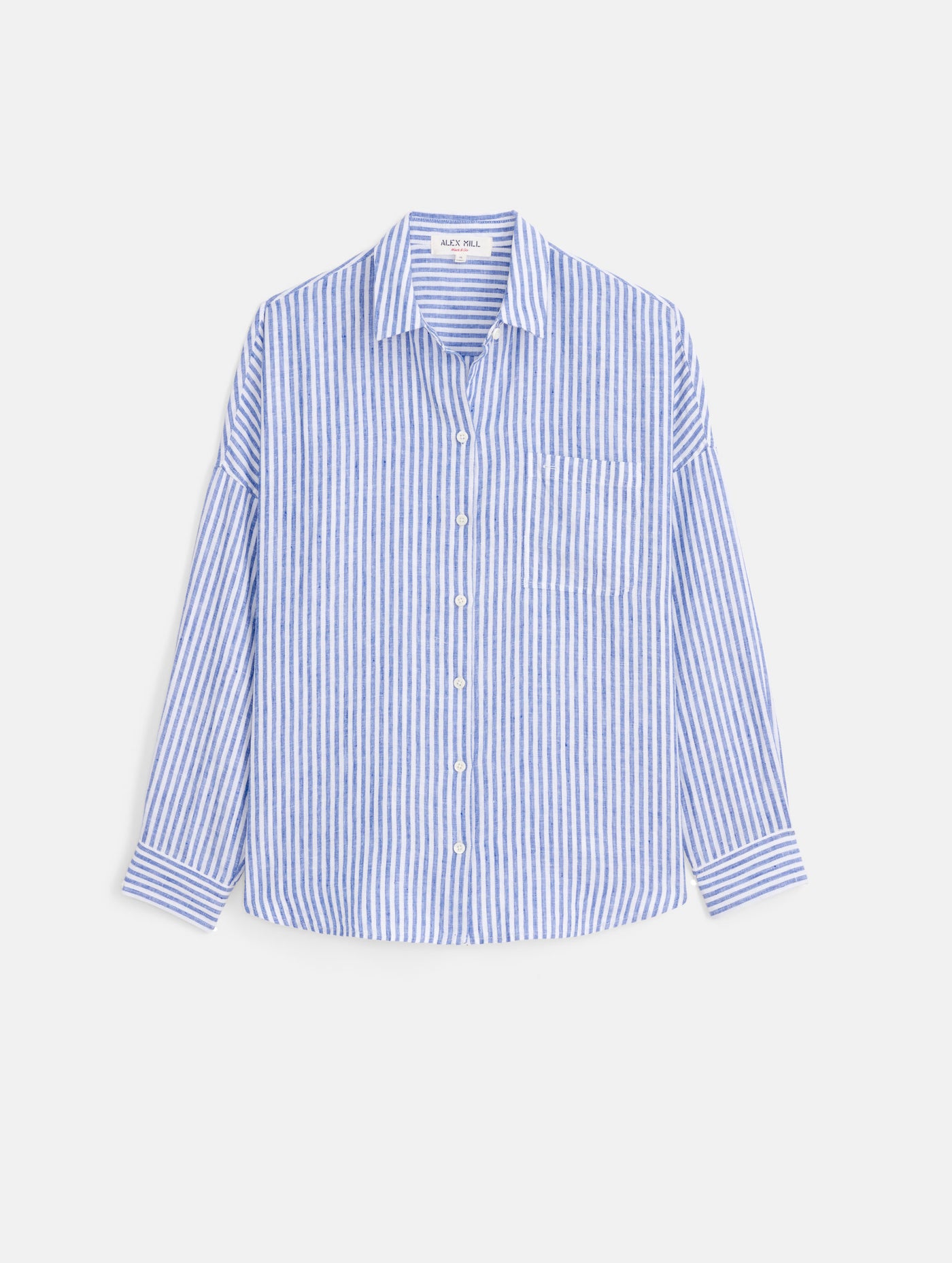 Jo Striped Shirt In Linen