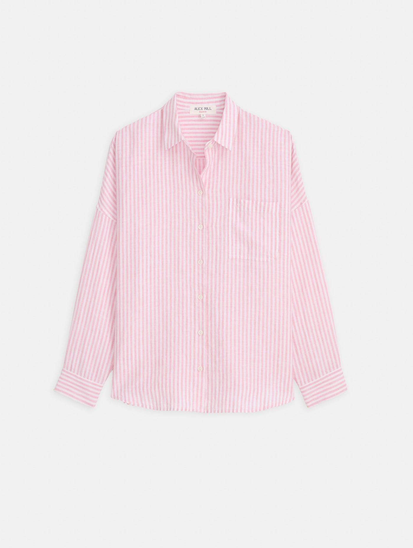 Jo Striped Shirt In Linen