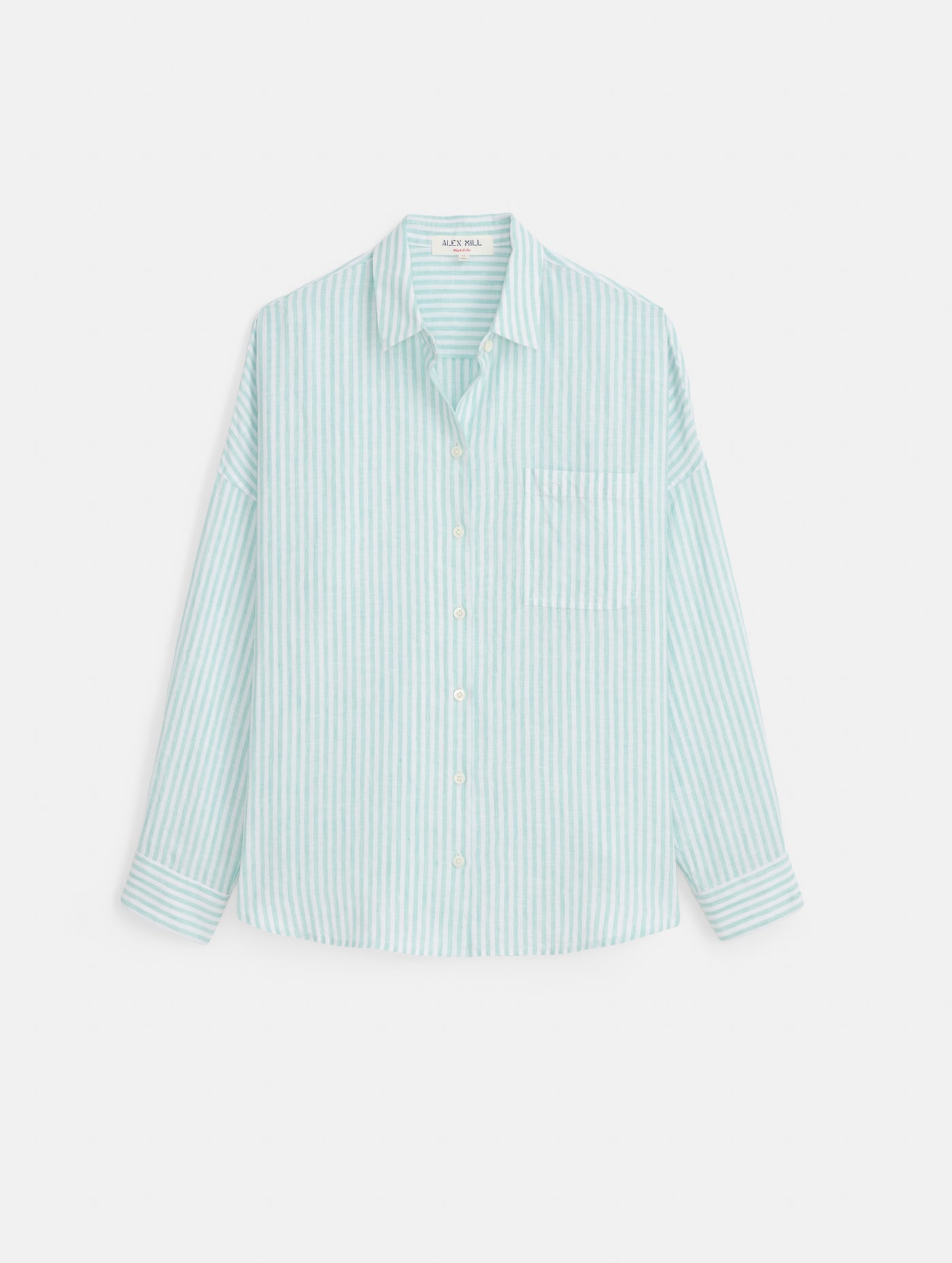 Jo Striped Shirt In Linen