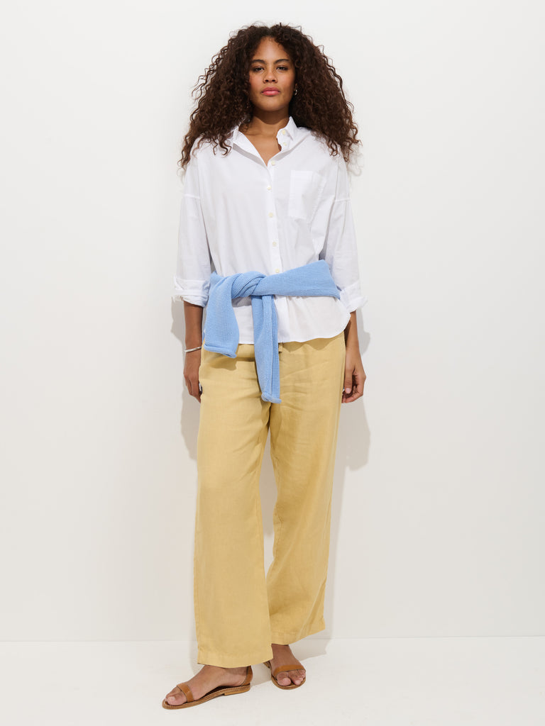 Hudson Pant In Linen from Alex Mill - $185