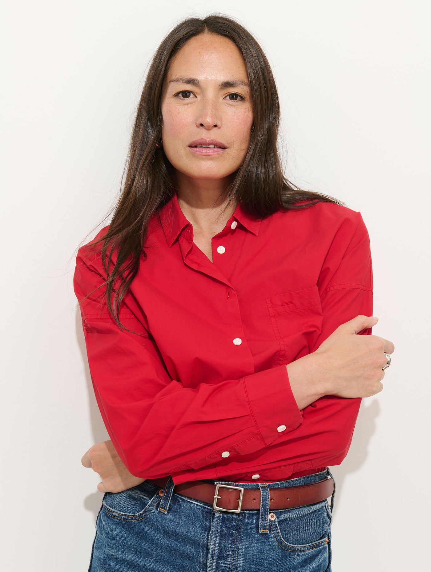 Jo Shirt In Cotton Poplin