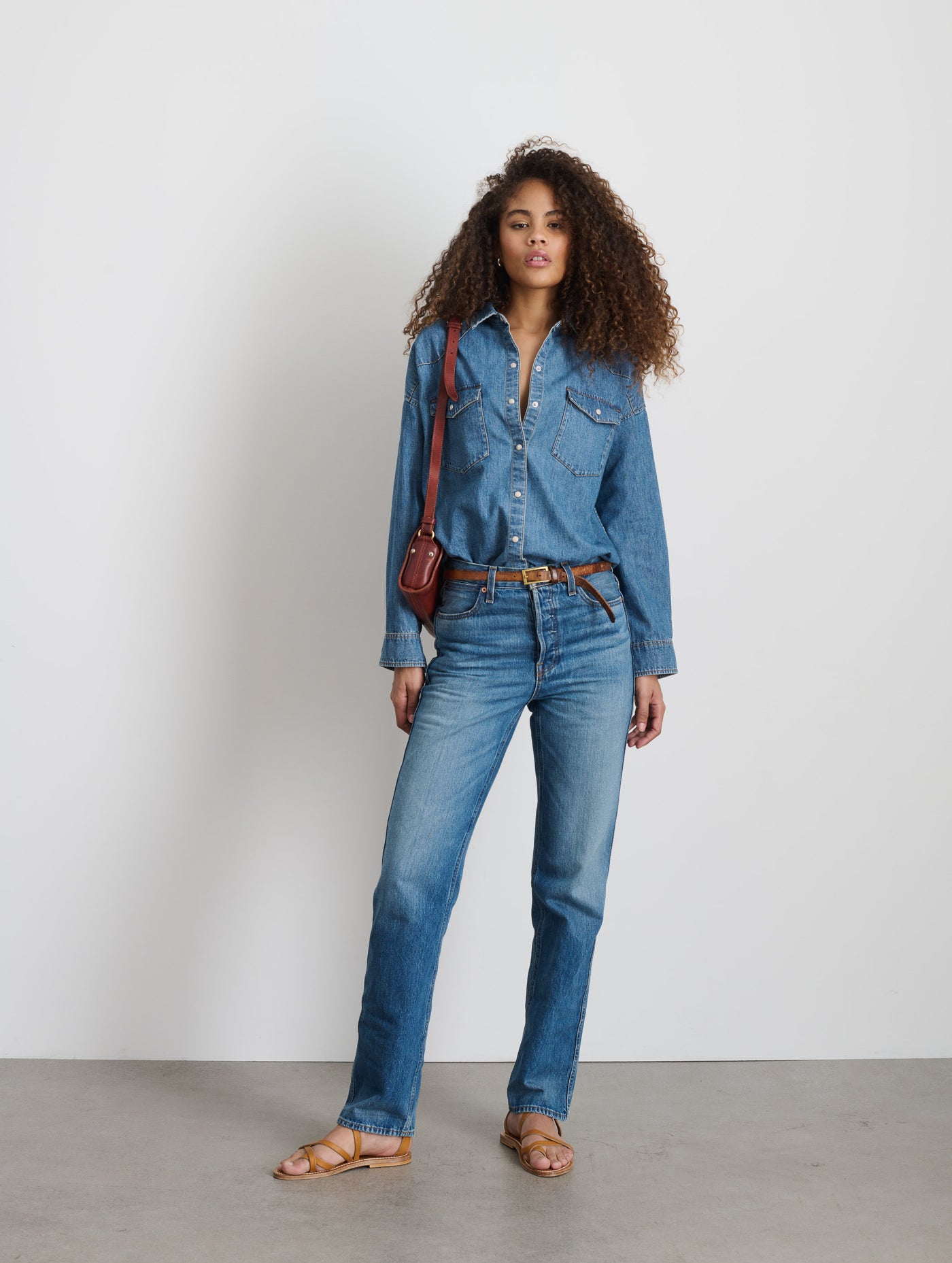 Santa Fe Shirt in Denim