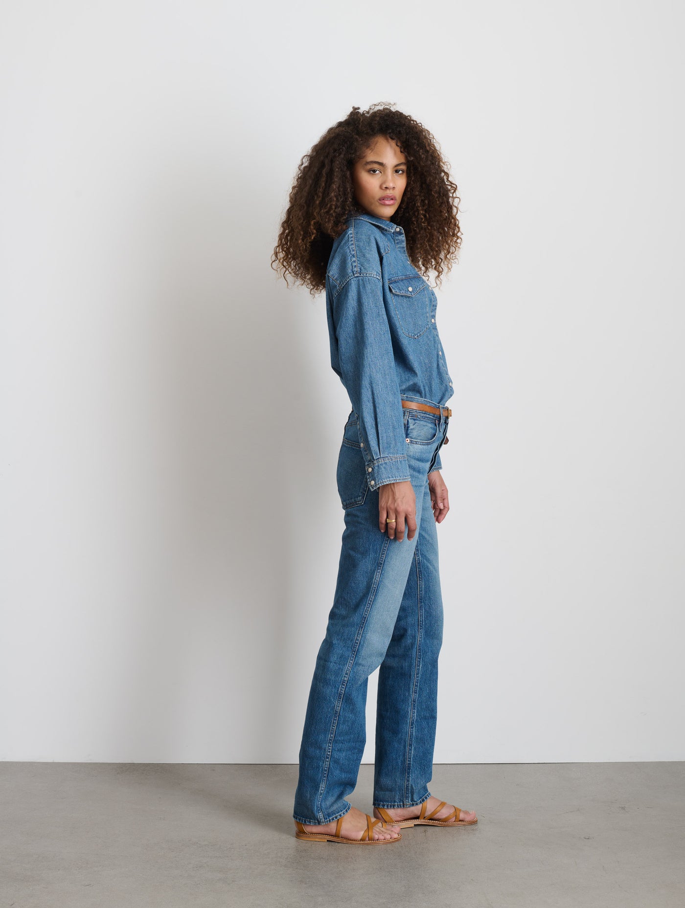 Santa Fe Shirt in Denim