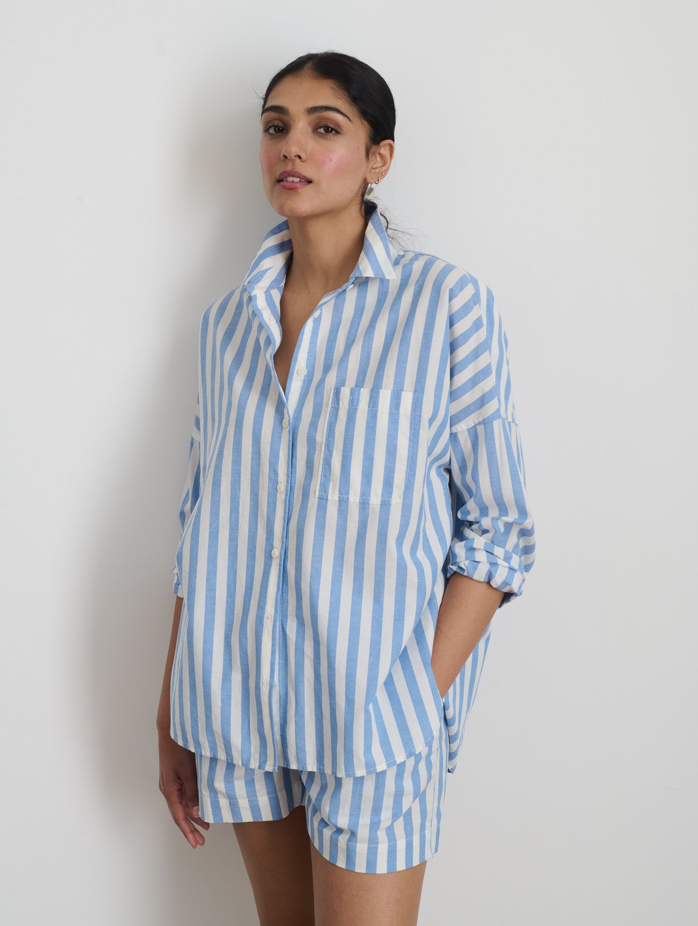 Jo Shirt in Positano Stripe
