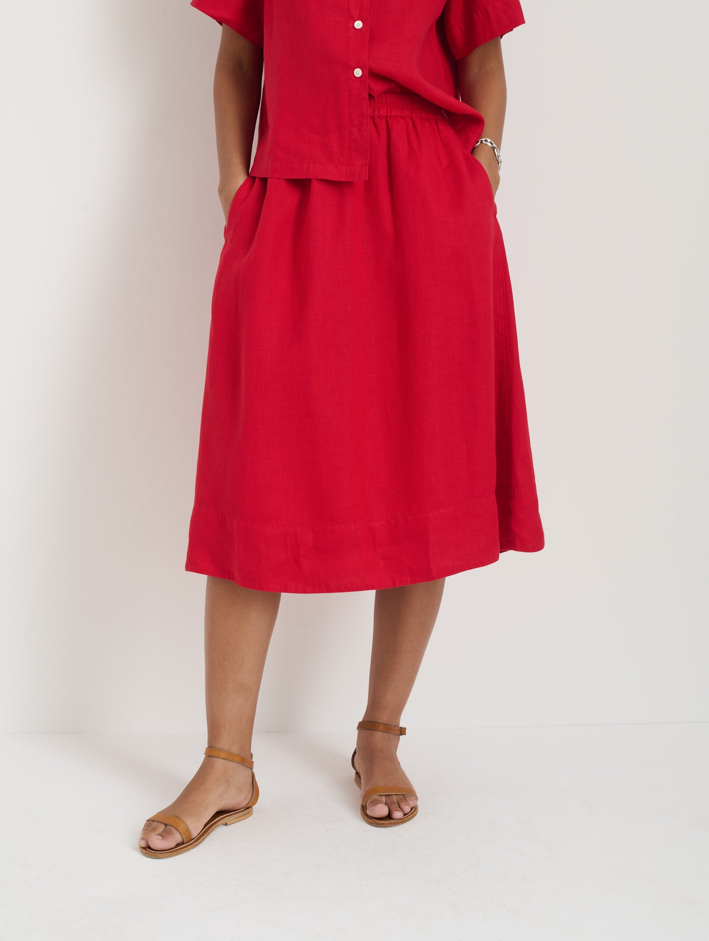 Maddie Skirt in Linen