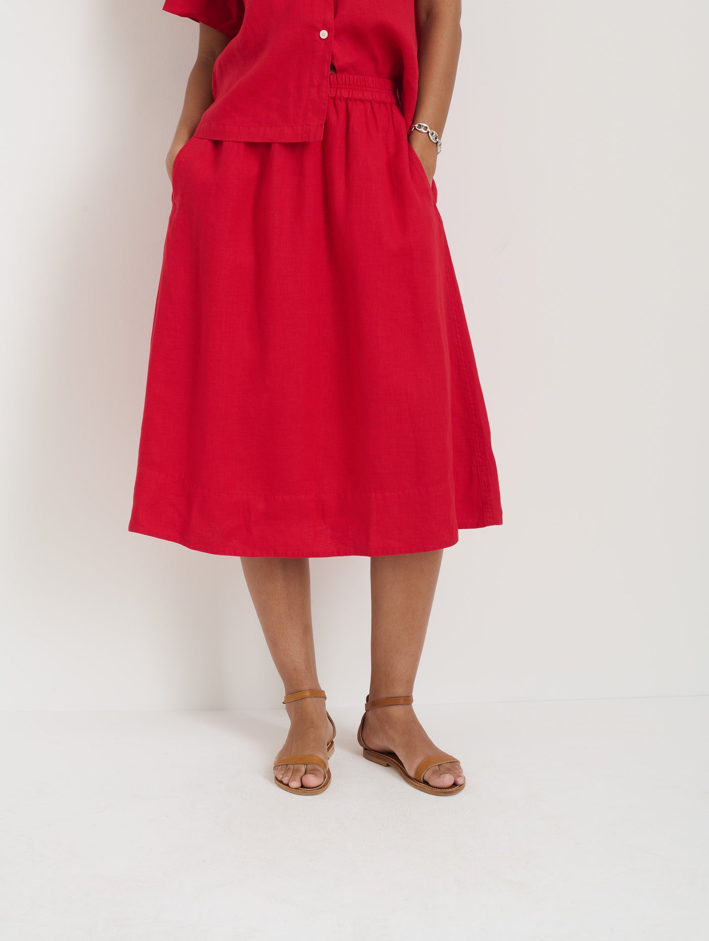 Maddie Skirt in Linen