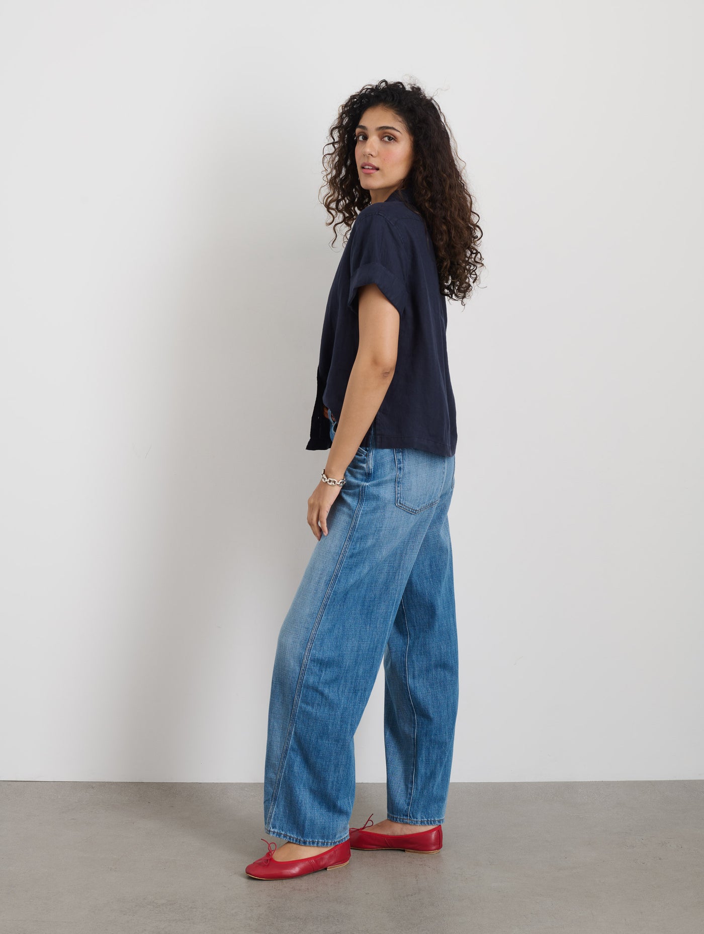 Maddie Shirt In Linen