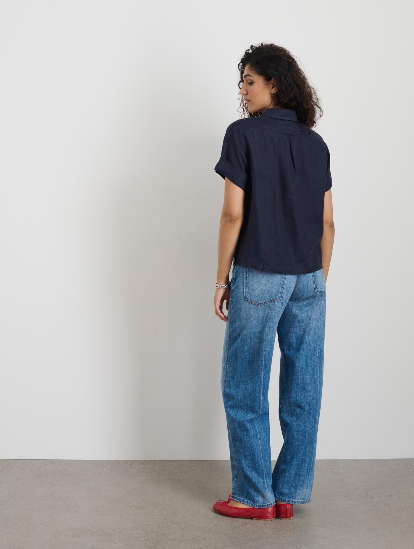 Maddie Shirt In Linen