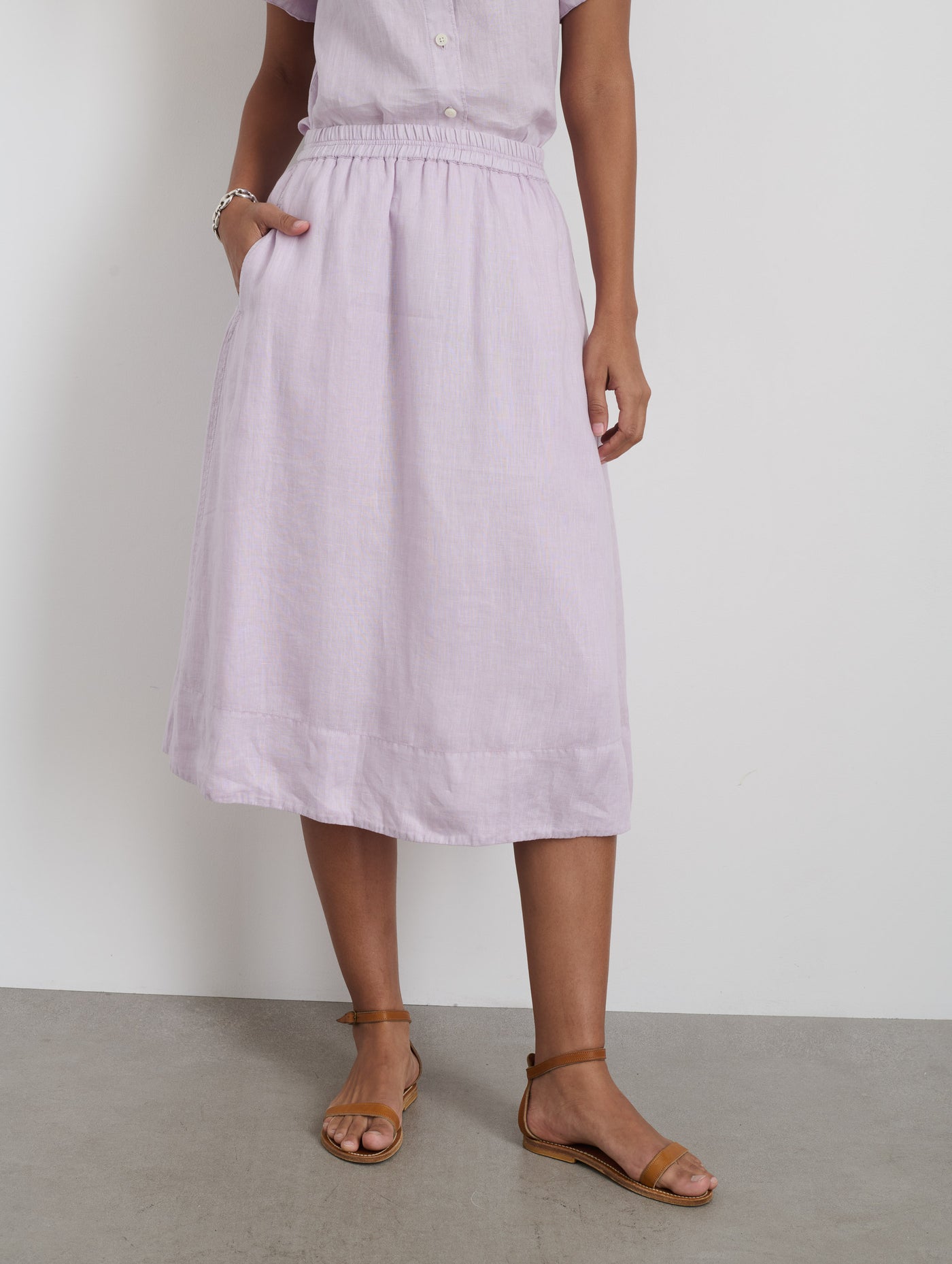 Maddie Skirt in Linen