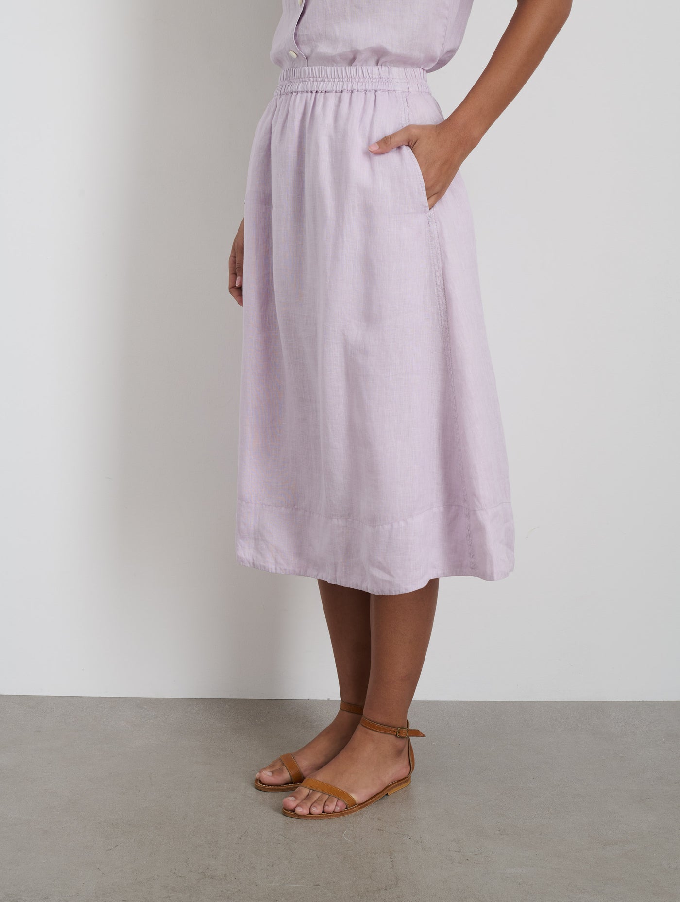 Maddie Skirt in Linen