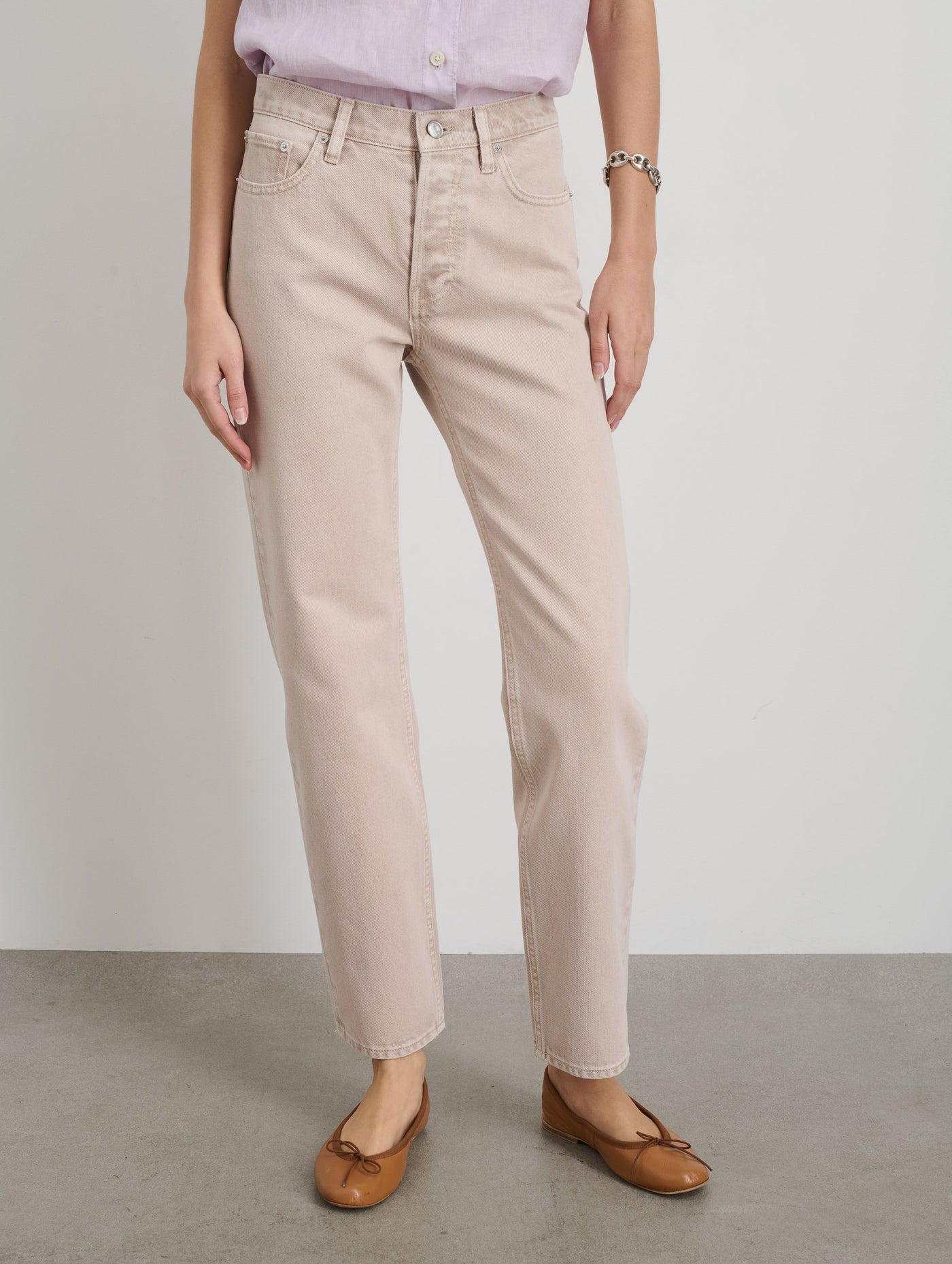 Porselli x Alex Mill Ballet Flat