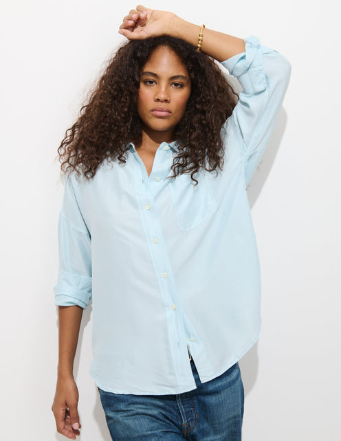 Jo Pocket Shirt In Silk