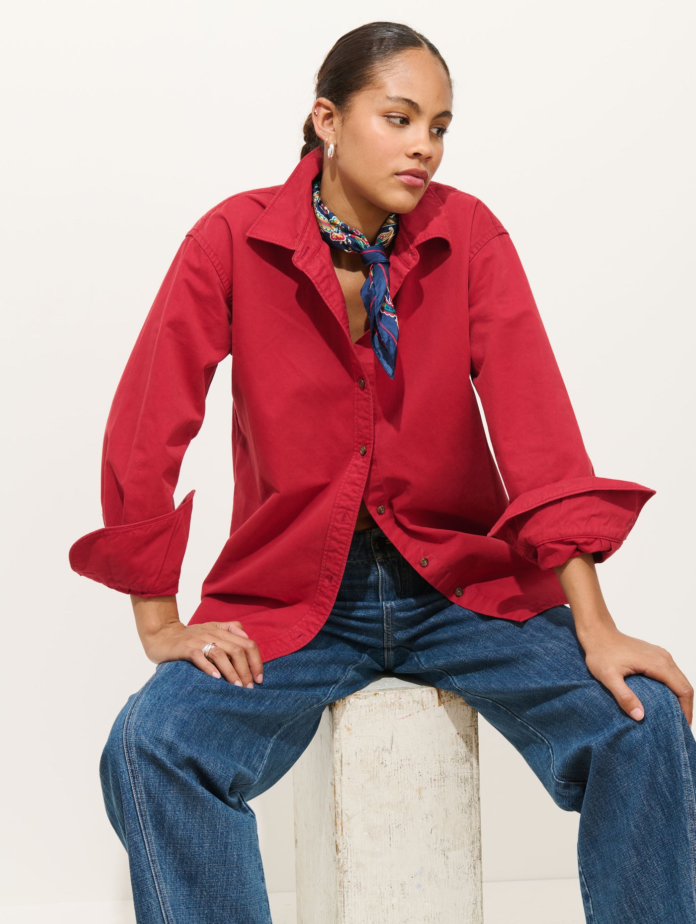 Mercer Shirt In Twill