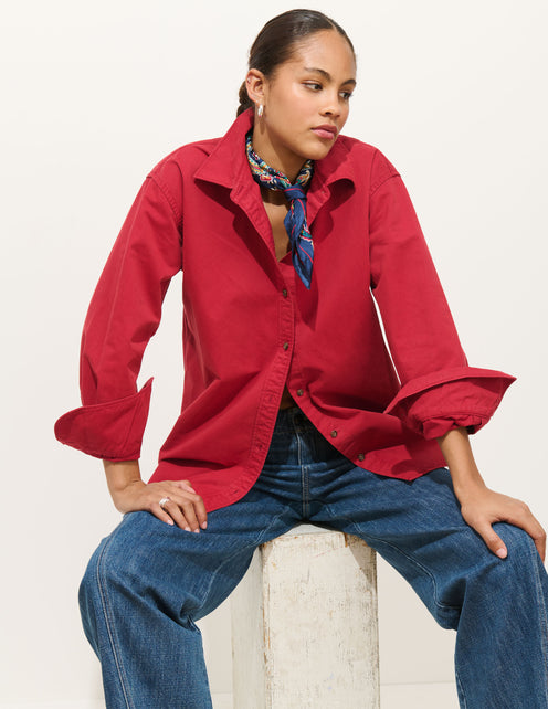 Mercer Shirt In Twill