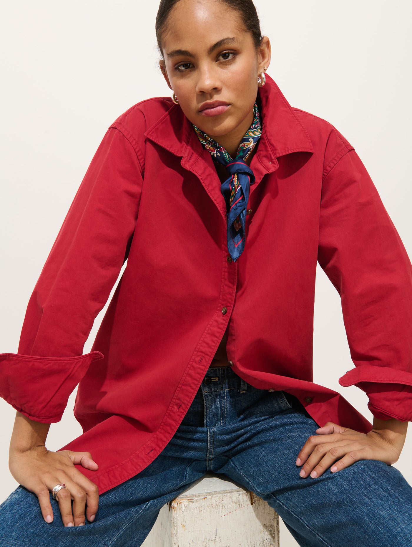 Mercer Shirt In Twill