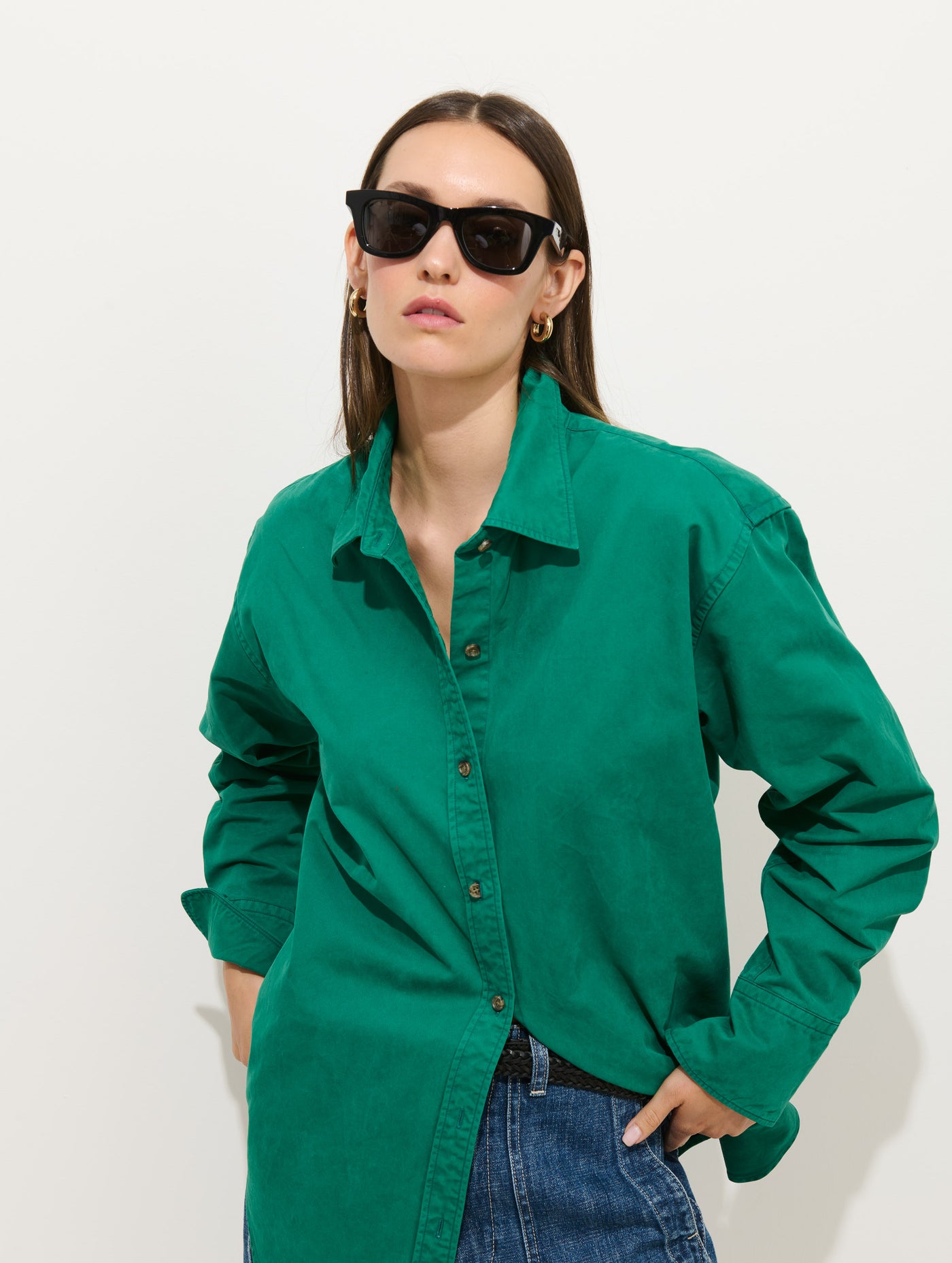 Mercer Shirt In Twill