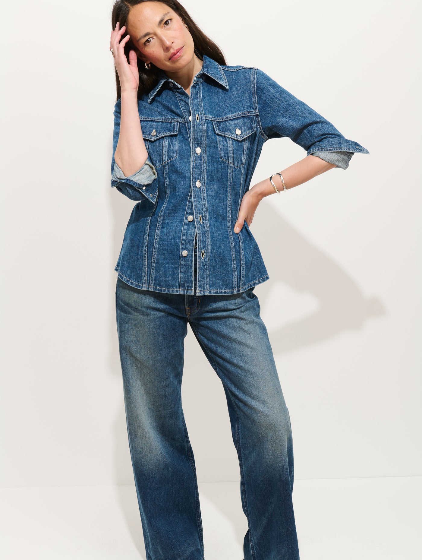 Annabelle Shirt In Denim