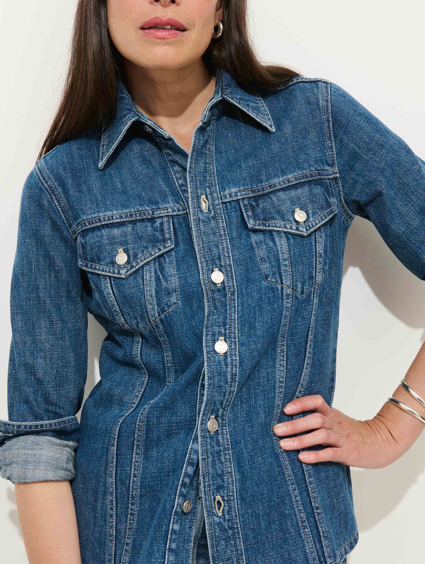 Annabelle Shirt In Denim